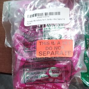 Unbranded Pink Baby Pacifier Set - Pack of 10